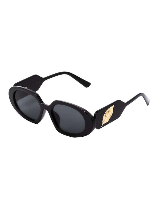 Olympus Sunglasses Anthe Sonnenbrillen mit Schwarz Rahmen und Schwarz Linse 02-087