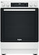 Whirlpool Herd 83Es mit Keramikkochfeldern B60cm. White