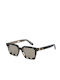 Zegna Men's Sunglasses with Multicolour Plastic Frame and Brown Lens EZ0214 20J
