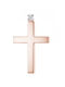 Triantos Rose Gold Cross 14K with Chain