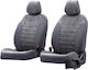 Car Seat Covers Set 8 Pieces Citroen Berlingo III Milano Design Grey