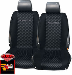 Car Seat Covers Set 2 Pieces Leatherette Black Car Seat Covers Set 2 Pieces Leatherette Black