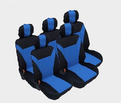 Set of 5 Polyester Car Seat Covers for S-MAX C-MAX VW Touran Sharan Toyota Corolla Verso