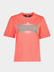 Women's Short Sleeve Sport Blouse Orange S75GD0329S22427 252