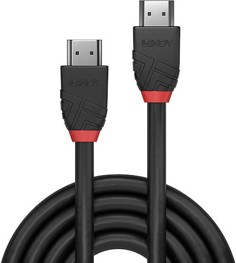 Lindy HDMI 2.0 Premium High Speed 4K 60Hz HDR Cable HDMI Male - HDMI Male 3m Black