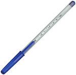 Στυλό Hi-Text 661 1mm Crystal Μπλε
