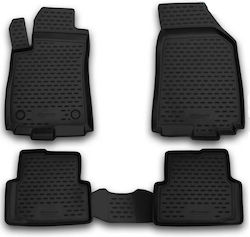 Novline Set Front and Back 4pcs for Citroen DS5 2012+ Black