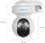 Reolink E1 IP Überwachungskamera Wi-Fi 4K Wasserdicht mit Zwei-Wege-Kommunikation und Objektiv 2.8mm