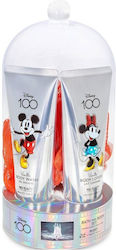 Mad Beauty Disney100 Skin Care Set for Moisturizing & Cleaning Body Cleaning with Bubble Bath , Body Cream & Sponge