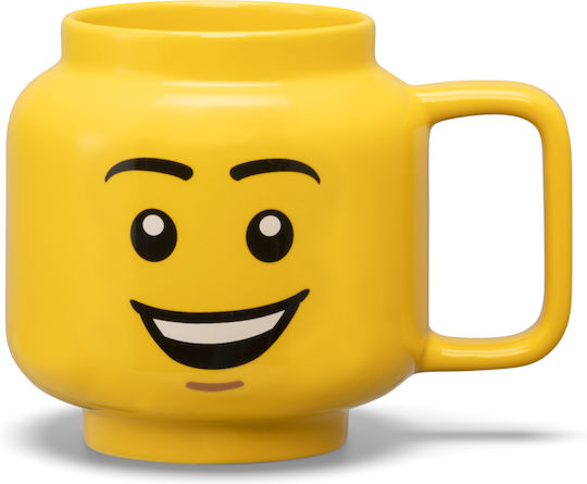 LEGO Κούπα Κεραμική σε Διάφορα Σχέδια Κίτρινη (Διάφορα Σχέδια)