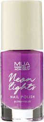MUA Neon Polish Gloss Βερνίκι Νυχιών Μακράς Διαρκείας Ultraviolet 8ml