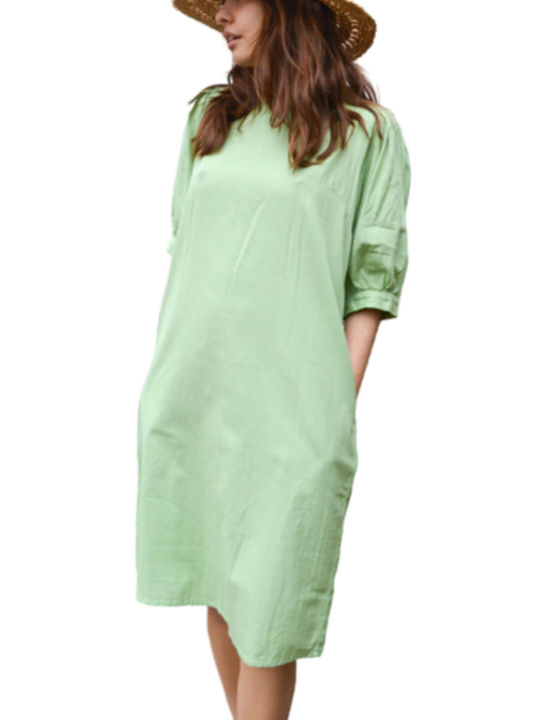 FRANSA FRMADDIE DRESS ONECOLOR 20611928_GREEN Γυναικείο