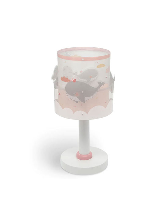 Ango Kids Led Side Table Lamp Pink 15x30cm