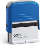 Colop Printer C30 Blue Ink Stamp