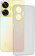 Techsuit Clear Back Cover Σιλικόνης με Λουράκι Διάφανο (Realme C55)