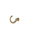 Roline Metallic Curtain Holdback Hook Antique