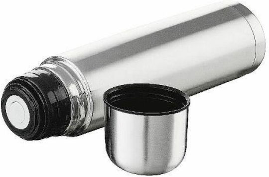 Homestyle Bottle Thermos Stainless Steel 1lt Silver with Cap-Cup