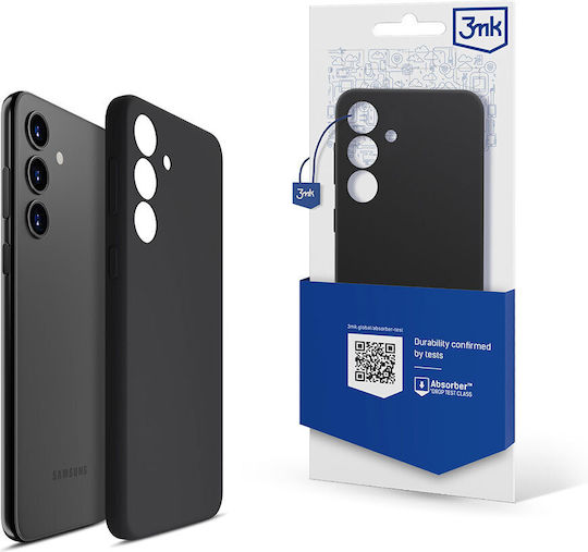 3MK Silicone Back Cover Σιλικόνης Μαύρο (Galaxy A54)