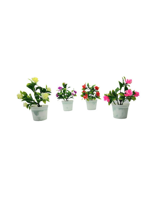 Artificial Plant in Small Pot Multicolour 17cm 1pcs