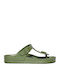 Wendy Frauen Flip Flops in Khaki Farbe