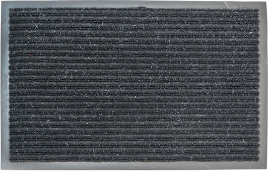 Chios Hellas Fußmatte Teppich mit rutschfester Unterlage Schwarz 40x60cm