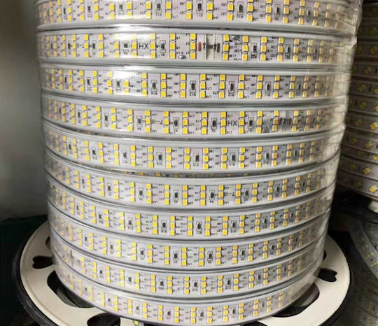 Ταινία LED 220V Φυσικό Λευκό Φως 1m Τύπου SMD2835