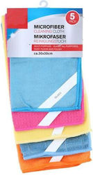 Microfiber Cleaning Cloths 30x30cm 5 Pieces Microfiber Cleaning Cloths 30x30cm 5 Pieces