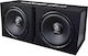 Ground Zero Subwoofer Αυτοκινήτου 12" 700W RMS με Κούτα