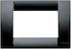 Vimar Switch Frame in Black Color 16743.16
