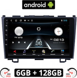 Car-Audiosystem für Honda CR-V (Compact Recreational Vehicle) 2007-2012 (Bluetooth/USB/WiFi/GPS/Apple-Carplay) mit Touchscreen 9"