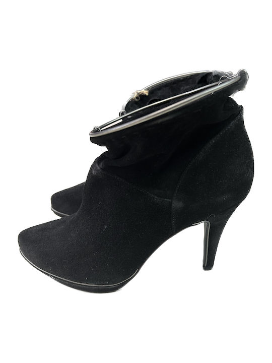 Uncle Betty Damen Stiefeletten Astrogálou Schwarz