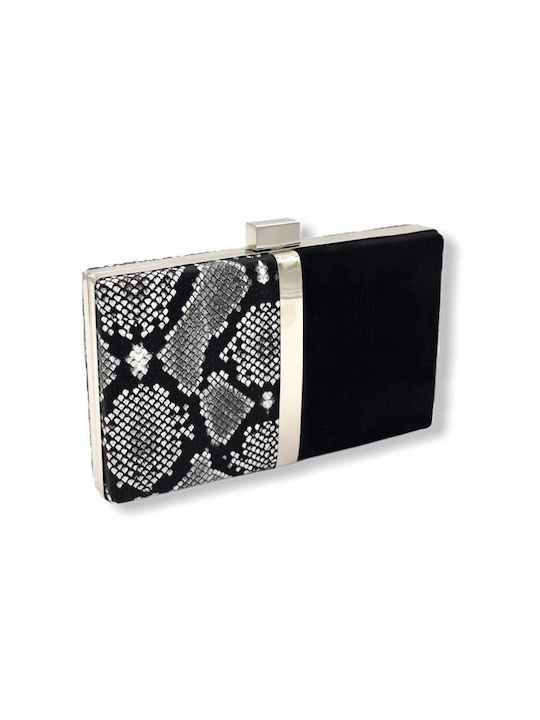 Women's evening bag GG289 white-black