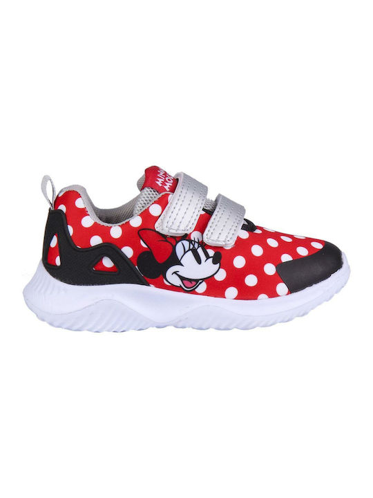 Queen Mother Kids Sneakers with Scratch Red