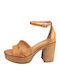 Sandale Tabac maro
