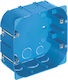 Vimar Flush Electrical Box in Blue Color