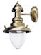 Lido Wall-Mounted Outdoor Lantern E27 IP43 24x33εκ.