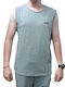 Paco & Co Men's Sleeveless Blouse Gray