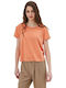 Namaste Damen T-Shirt Orange