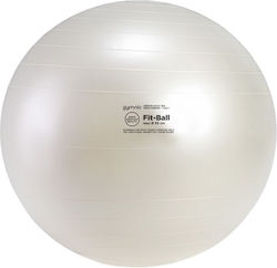 Gymnic Μπάλα Pilates 55cm σε Λευκό Χρώμα