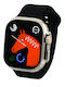 Andowl QU8 Smartwatch με Παλμογράφο (Μαύρο)