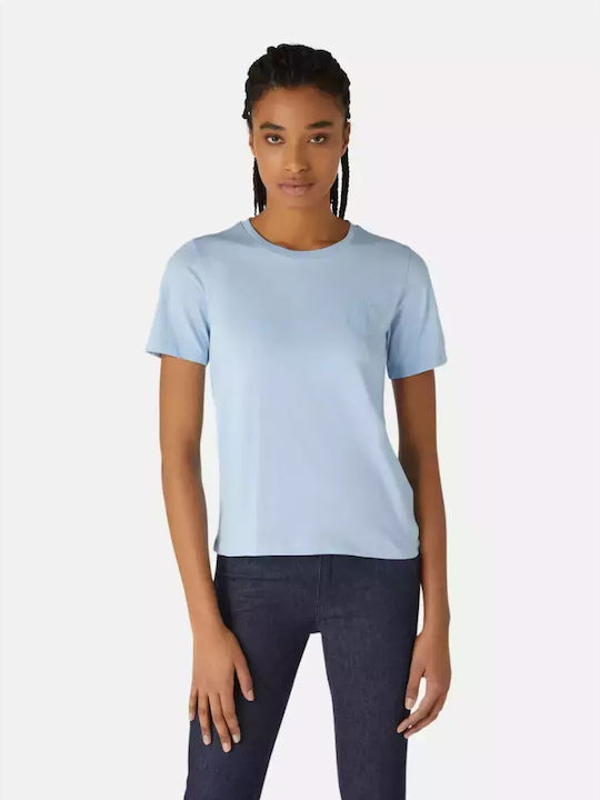 Trussardi Γυναικείο T-shirt Γαλάζιο