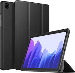 Techsuit FoldPro Flip Cover Δερματίνης Μαύρο (Galaxy Tab A7)