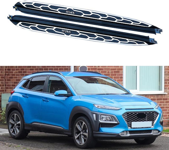 Carner Σκαλοπάτια Αυτοκινήτου 4x4 για Hyundai Kona 2τμχ