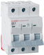 Redled Automatic Circuit Breaker 10A Triple-pole AC 27402