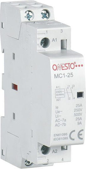 Redled Phase Relays Strom 20A Double Pole with Voltage 230V