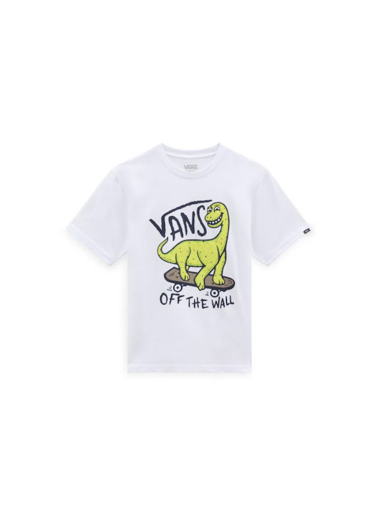 Vans Tricou pentru copii Alb