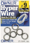 Owner Wire Split Ring Fishing