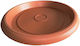 Serinova Villa Plate Pot Plastic Orange 35x35cm