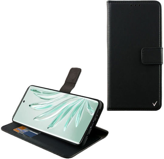 Volte-Tel Allure Magnet Портмоне Изкуствена кожа Черен (Honor 70)