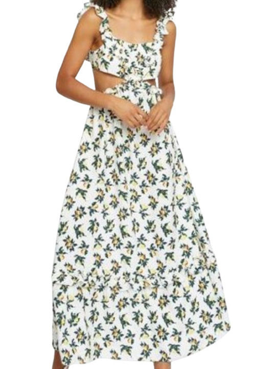 Glamorous Sommer Maxi Kleid mit Rüschen